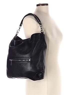 Rebecca Minkoff Slim Regan
Hobo Bag. Black, Leather, Shoulder & Crossbody Straps
